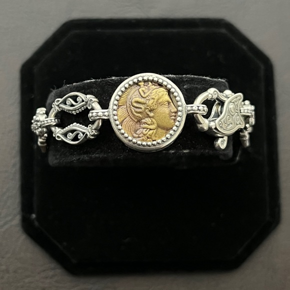 Konstantino Sterling Silver and bronze Athena bracelet - Picture 5 of 13